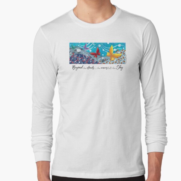Beyon the Clouds - Waves Long Sleeve T-Shirt