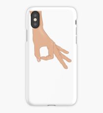 The Circle Finger Game iPhone Case