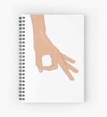 The Circle Finger Game Spiral Notebook