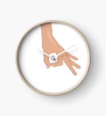 The Circle Finger Game Clock