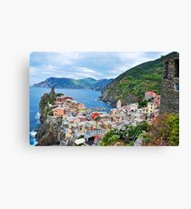 Vernazza Cinque Terre from Above Canvas Print