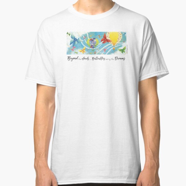 Beyond the clouds - Butterflies Classic T-Shirt