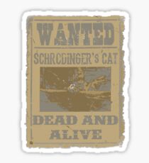 Dead and Alive Sticker