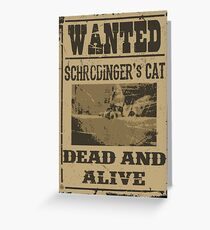 Dead and Alive Greeting Card