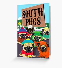 SÜD-PUGS Grußkarte