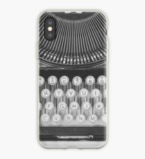 Vintage Typewriter Study iPhone Case