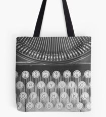 Vintage Typewriter Study Tote Bag