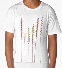 Colorful Grasses Long T-Shirt