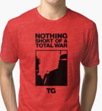 Throbbing Gristle Nothing Short of a Total War Tri-blend T-Shirt