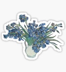 Classical Art - Vincent Van Gogh Irises Painting Sticker