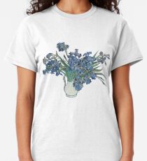 Classical Art - Vincent Van Gogh Irises Painting Classic T-Shirt