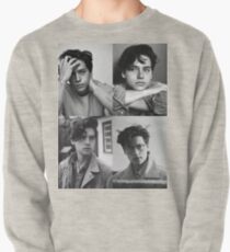 Cole Sprouse Collage B&W Pullover