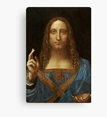 Da Vinci Salvator Mundi Canvas Print