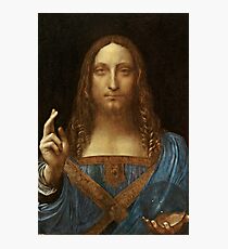 Da Vinci Salvator Mundi Photographic Print