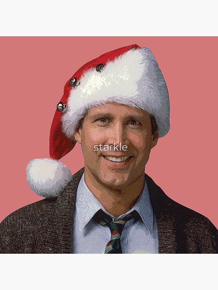 Sombrero de santa de película de vacaciones de Navidad de Clark Griswold National Lampoon 1989 de starkle