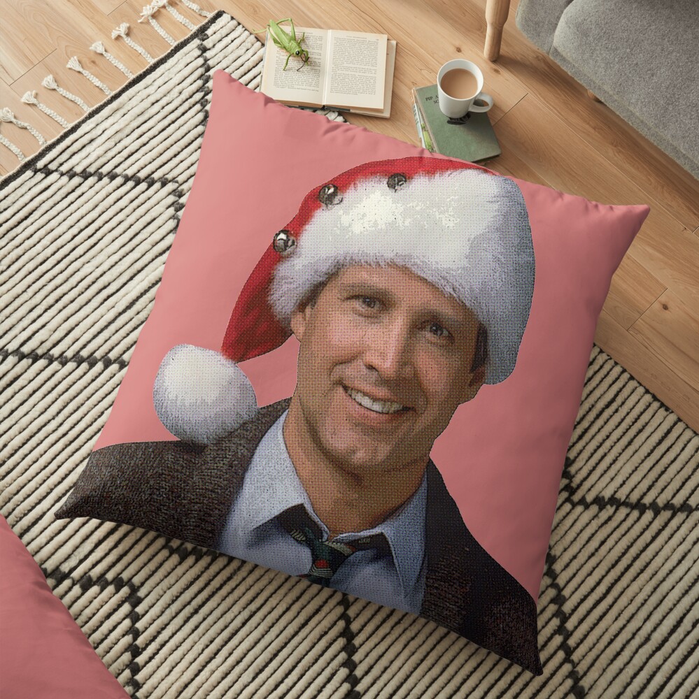 Sombrero de santa de película de vacaciones de Navidad de Clark Griswold National Lampoon 1989 Cojines de suelo