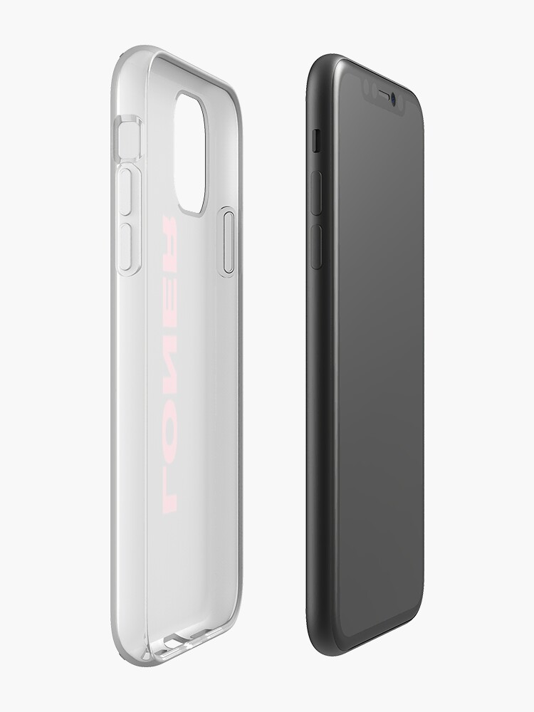 Coque iPhone « LONER (ROUGE) », par 4DaMoolah