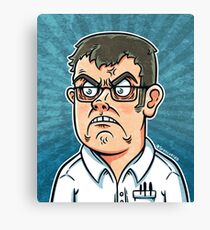SrEscuerzo Angry Video Game Nerd Canvas Print