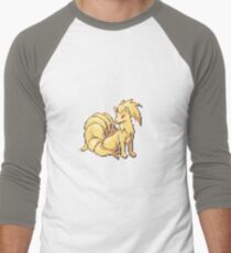 Fire fox Men's Baseball ¾ T-Shirt