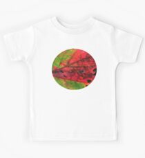 Red and Green Leaf Kids Tee