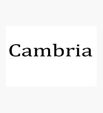 Cambria Photographic Print