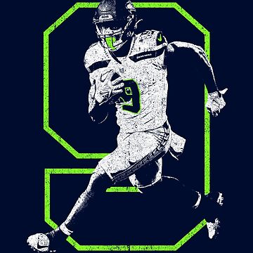 Nike Men's Seattle Seahawks Tariq Woolen #27 Navy Game Jersey