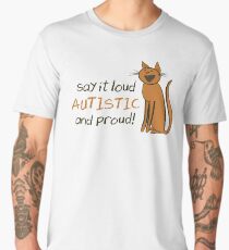 Autistic and Proud Men's Premium T-Shirt
