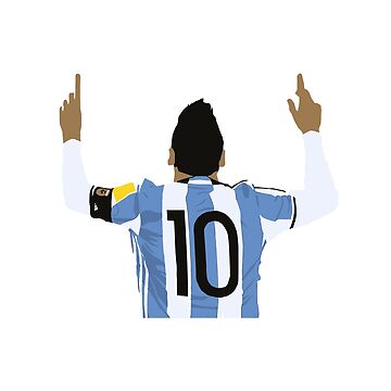 Argentina Flag Messi 10 Composition Notebook: Argentina Soccer