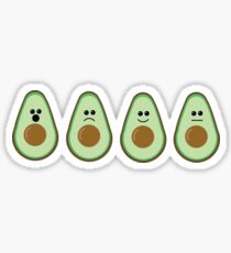 Avocado-motions Sticker