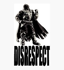 Disrespect Photographic Print