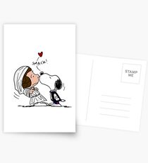 Snoopy Lucy Star Wars Postcards