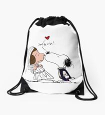 Snoopy Lucy Star Wars Drawstring Bag