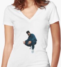 Khalid Women's Fitted V-Neck T-Shirt