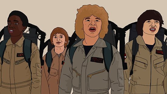 mike stranger things ghostbusters