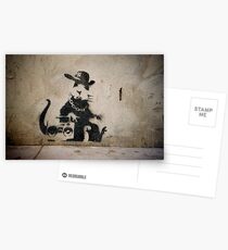 Gangsta Rat Postcards
