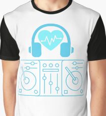 Mix Master Music Lover Graphic T-Shirt