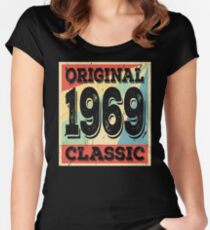 Original 1969 Classic Birthday Gift Women's Fitted Scoop T-Shirt