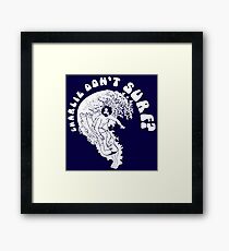 Charles Dont Surf At The Prison Framed Print