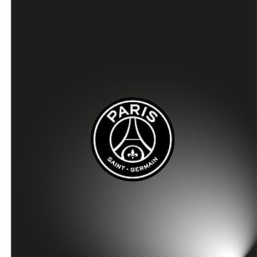 Sticker avec l uvre PSG noir et blanc de l artiste creax