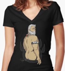Justin Women's Fitted V-Neck T-Shirt