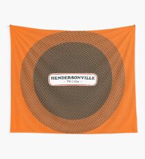 Hendersonville | Retro Badge Wall Tapestry