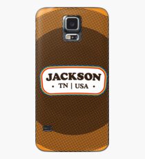 Jackson | Retro Badge Case/Skin for Samsung Galaxy