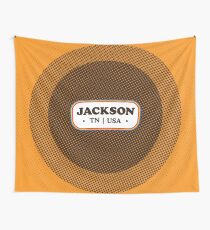Jackson | Retro Badge Wall Tapestry