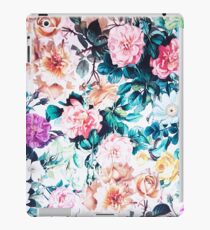 Vinilo o funda para iPad Rosas ruborizadas verdes modernas de la acuarela del verde floral