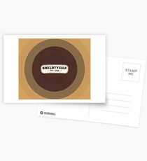 Shelbyville | Retro Badge Postcards