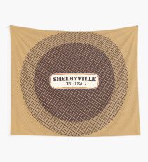 Shelbyville | Retro Badge Wall Tapestry