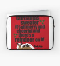 A Christmas Sweater - 1b Laptop Sleeve