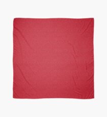 IPA scarf - red and white Scarf