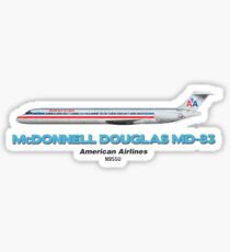 McDonnell Douglas MD-83 - American Airlines Sticker