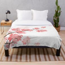Cherry Throw Blanket